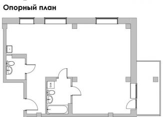 Продажа квартиры студии, 71.2 м2, Томская область, улица Розы Люксембург, 96
