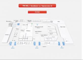 Сдается торговая площадь, 1000 м2, Челябинск, Черкасская улица, 15, Курчатовский район