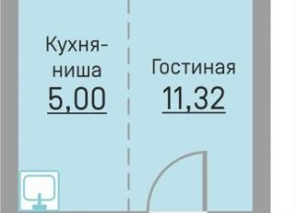 Квартира на продажу студия, 27.2 м2, деревня Кондратово, Водопроводная улица, 6/4