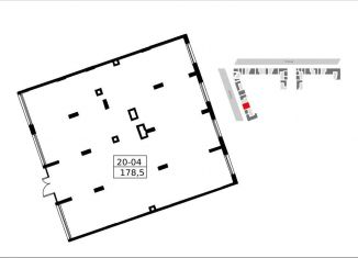 Сдаю в аренду торговую площадь, 178.5 м2, посёлок Коммунарка, улица Александры Монаховой, 43к1