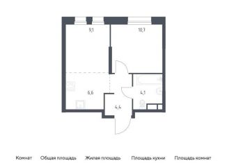 Продажа 1-ком. квартиры, 34.9 м2, Москва, ЮВАО