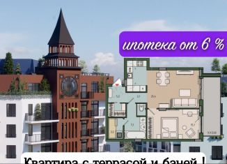 Продаю двухкомнатную квартиру, 61.1 м2, Калининград