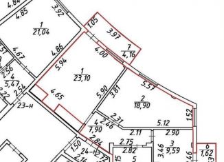 Продам 2-ком. квартиру, 67.3 м2, Санкт-Петербург, Новая улица, 51к3