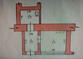 Продаю помещение свободного назначения, 12 м2, Курган, улица Карельцева, 90, жилой район Центральный
