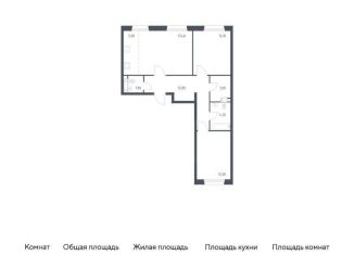 Продам 2-комнатную квартиру, 69 м2, Москва, проспект Куприна, 30к1