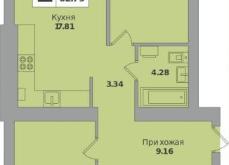 Продам 2-комнатную квартиру, 65.9 м2, Калининградская область