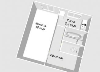 Продажа однокомнатной квартиры, 33 м2, городской посёлок Приладожский, городской посёлок Приладожский, 5