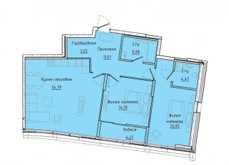 Продаю двухкомнатную квартиру, 94.9 м2, Екатеринбург, ЖК Клевер Парк