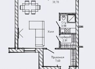 Продажа трехкомнатной квартиры, 130.2 м2, посёлок Стрельна