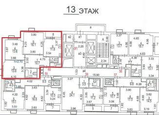 Продажа 3-комнатной квартиры, 71.5 м2, Москва, улица Академика Скрябина, 3/1к4, метро Рязанский проспект