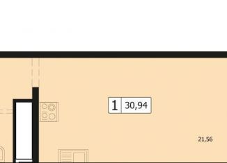 Продажа 1-ком. квартиры, 29.5 м2, Краснодар, улица Автолюбителей, 1Длит4, ЖК Парусная Регата