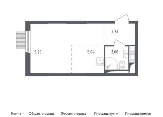 Продам 1-комнатную квартиру, 27 м2, Мытищи, жилой комплекс Мытищи Парк, к1