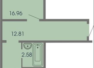 Продается 1-ком. квартира, 43.3 м2, Чебоксары, Ленинский район, проспект Геннадия Айги, поз25