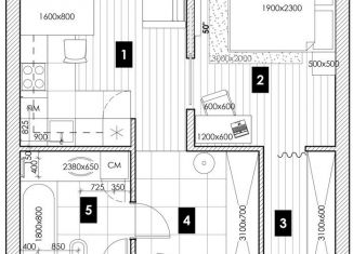 Продажа двухкомнатной квартиры, 78.1 м2, Москва, улица Большая Полянка, 28к1, метро Полянка