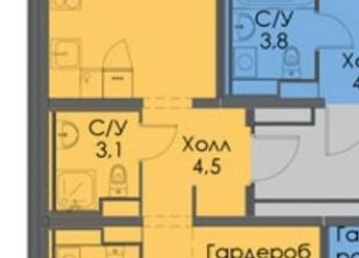 Продам 2-комнатную квартиру, 60 м2, Балашиха, жилой комплекс Измайловский Лес, 6.2, ЖК Измайловский Лес