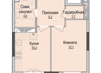 Продам однокомнатную квартиру, 33.3 м2, Ижевск
