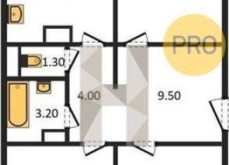 Продажа трехкомнатной квартиры, 79.8 м2, Воронеж, ЖК Лазурный, улица Маршала Одинцова, 25Б/33