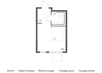 Продается квартира студия, 22.1 м2, Москва, Молжаниновский район, жилой комплекс Молжаниново, к1