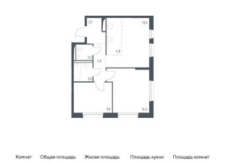 Продается трехкомнатная квартира, 55.6 м2, Москва, жилой комплекс Молжаниново, к1, метро Пятницкое шоссе