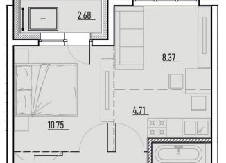 Продам 1-ком. квартиру, 37.8 м2, Иркутск, ЖК Zenith