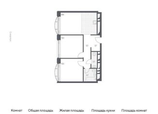 Продаю двухкомнатную квартиру, 62.8 м2, Москва, жилой комплекс Новоданиловская 8, к2, станция Верхние Котлы