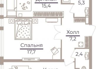 Продается 2-комнатная квартира, 64.2 м2, Москва, Херсонская улица, 43к5, район Черёмушки