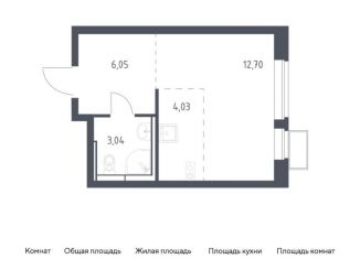Продажа квартиры студии, 25.8 м2, Московская область
