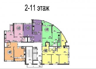 Однокомнатная квартира на продажу, 47.6 м2, Тверь