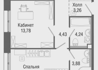 Продается 2-комнатная квартира, 74.2 м2, Москва, ЖК Селигер Сити, Ильменский проезд, 14к1
