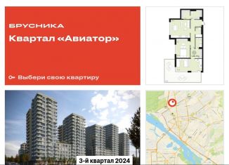 2-ком. квартира на продажу, 138.3 м2, Новосибирская область, жилой комплекс Авиатор, 2