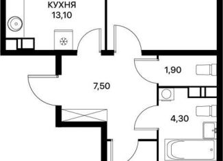 Продажа 2-комнатной квартиры, 65.8 м2, Ростов-на-Дону, Первомайский район