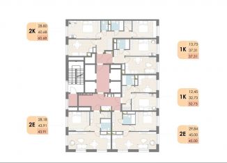 2-ком. квартира на продажу, 60.7 м2, Московская область, Новорязанское шоссе, 6