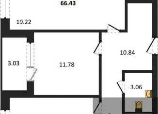 Продажа 2-комнатной квартиры, 66.4 м2, Воронеж, Центральный район