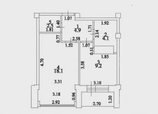 Продам 1-ком. квартиру, 39.9 м2, Ставропольский край