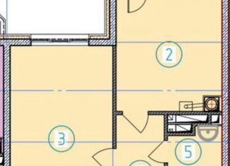 Продается квартира свободная планировка, 40.5 м2, Чечня, улица Чичерина, 5