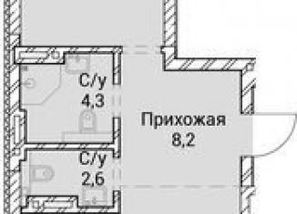 Продажа 2-комнатной квартиры, 68.5 м2, Новосибирск, Овражная улица, 2А