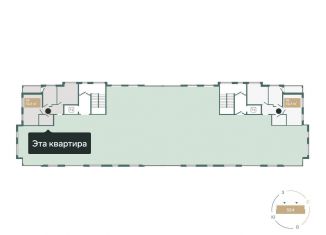 2-комнатная квартира на продажу, 54.6 м2, Тюмень, Калининский округ