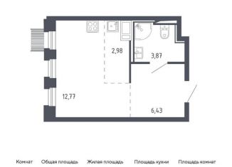 Продается квартира студия, 26.1 м2, Москва, Ленинградское шоссе, 229Ак1, Молжаниновский район