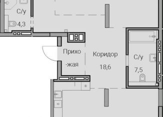 3-ком. квартира на продажу, 116 м2, Новосибирск, Овражная улица, 2А, Заельцовский район