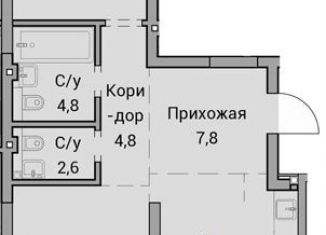 Продажа 2-ком. квартиры, 124.8 м2, Новосибирск, Овражная улица, 2А