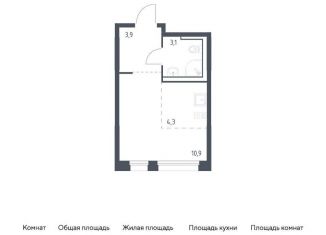 Продается квартира студия, 22.2 м2, Москва, Ленинградское шоссе, 229Ак2, Молжаниновский район