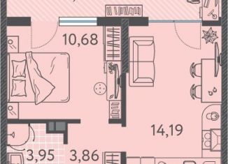 Продается 1-комнатная квартира, 36.7 м2, Краснодар