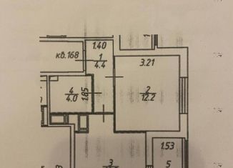 Продам однокомнатную квартиру, 42.1 м2, Красногорск, бульвар Космонавтов, 12к1