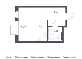 Продажа квартиры студии, 27.3 м2, посёлок Жилино-1, жилой комплекс Егорово Парк, к3.2, ЖК Егорово Парк