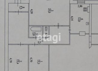 Продажа 3-ком. квартиры, 96.7 м2, Ленинградская область, улица Слепнёва, 4к4