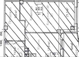 Продажа 1-комнатной квартиры, 51 м2, Ивановская область, улица Колотилова, 17