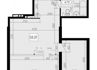 Продам 2-комнатную квартиру, 53.4 м2, Владивосток, Верхняя улица, 20, Ленинский район