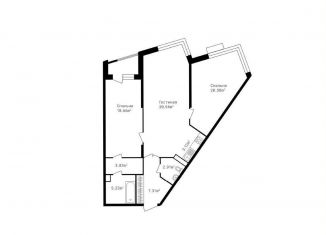 Продам 3-комнатную квартиру, 92.8 м2, поселок дачного хозяйства Жуковка, коттеджный посёлок Жуковка-1, 53, ЖК Точка Отсчёта