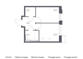 Продаю 1-ком. квартиру, 37.1 м2, Москва, жилой комплекс Квартал Герцена, к1, ЮАО