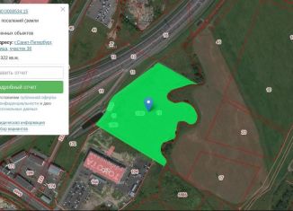 Продам участок, 563 сот., Санкт-Петербург, метро Проспект Ветеранов, Земская улица, 36
